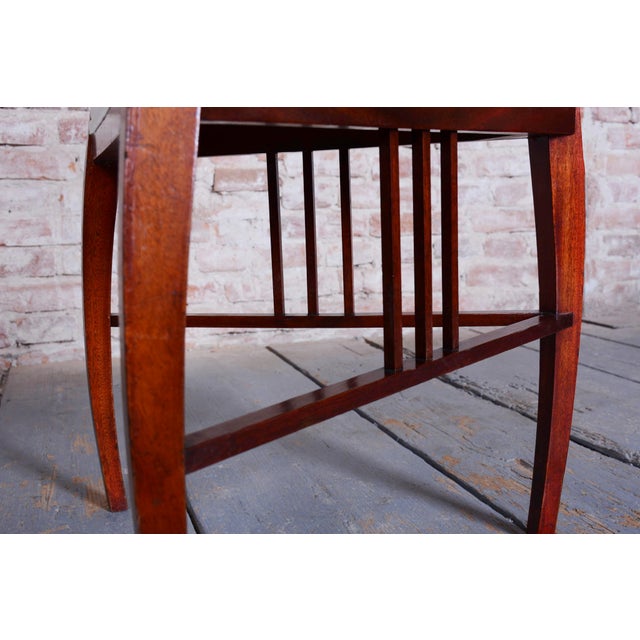 Czech Art Deco Dining Table and Chairs by J. Kotěra for Josef Motka - Litovel, 1900s, Set of 4 For Sale - Image 11 of 18