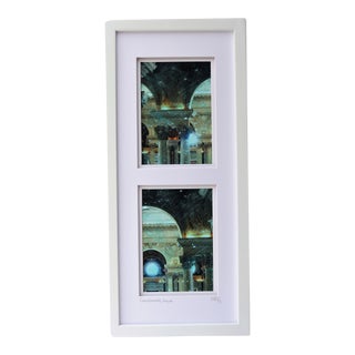 Hand-Tinted Architectural Photography by C. Damien Fox For Sale