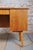 Wood Mid-Century Writing Desk in Walnut, Czech, 1950 For Sale - Image 7 of 12