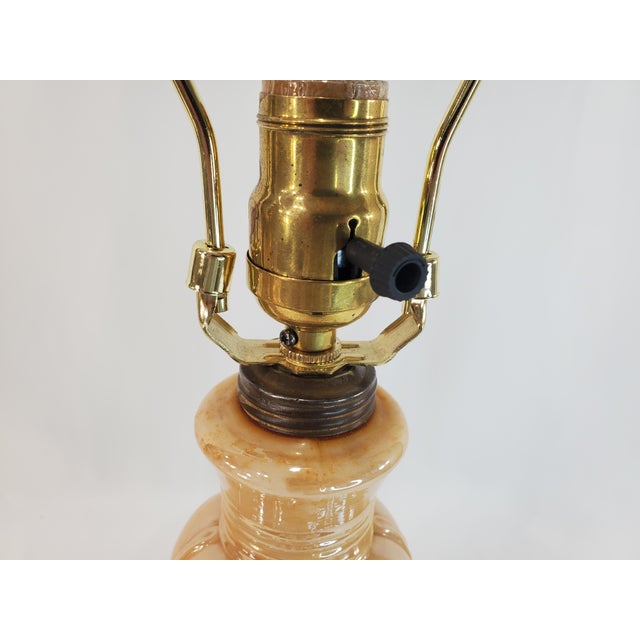 Pair of 1940s Aladdin Alacite G311 Table Lamps - Golden Lustre For Sale - Image 13 of 15