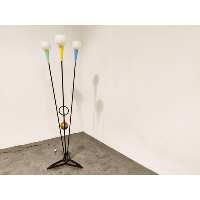 Mid-Century Floor Lamp, 1960s For Sale - Image 11 of 12