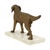 Art Deco Gold-Colored Zamak Dog on Marble Base For Sale - Image 6 of 14