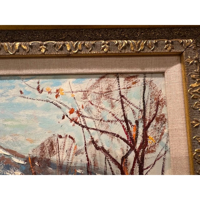 Winter Landscape by Wayne Morrell For Sale - Image 9 of 11