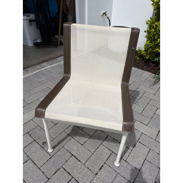 Designed in 1966 for Knoll's Outdoor Collection. These armless versions are the rarer, more architectural sibling to the...