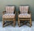 Vintage McGuire Rattan Lounge Chairs in Quadrille Alan Campbell “Zig Zag” - A Pair For Sale In West Palm - Image 6 of 12