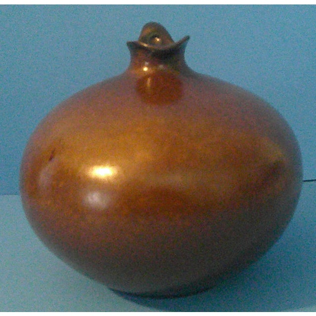 Vase/Jar/Pitcher Monochromatic Minimalist Aesthetic Style Earthenware Signed Excellent vintage condition. This is a...