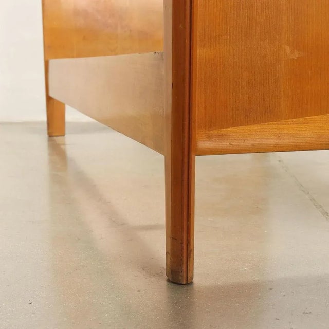 Wood Vintage Bed Frame, 1950s For Sale - Image 7 of 9