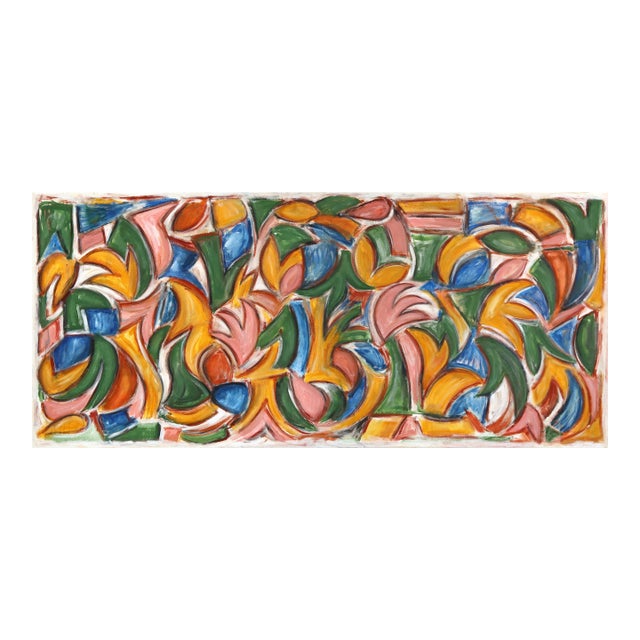 The Wellspring III - Large Original Green Abstract Oil Painting on Canvas by Harrison Gilman For Sale