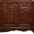Wood Late 20th Century Classical Style Sideboard With Hutch For Sale - Image 7 of 8