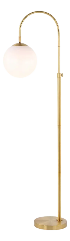 Hamil Extendable Floor Lamp in Gold