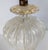 Mid-Century Modern Italian Murano Glass Table Lamp, Possibly Seguso For Sale - Image 10 of 14
