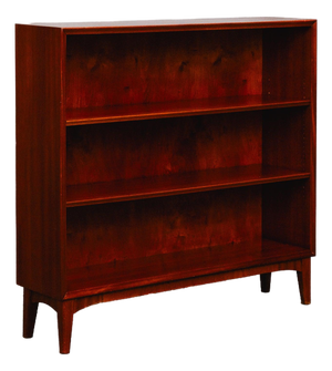 Mid-Century Modern Bookcase in Mahogany