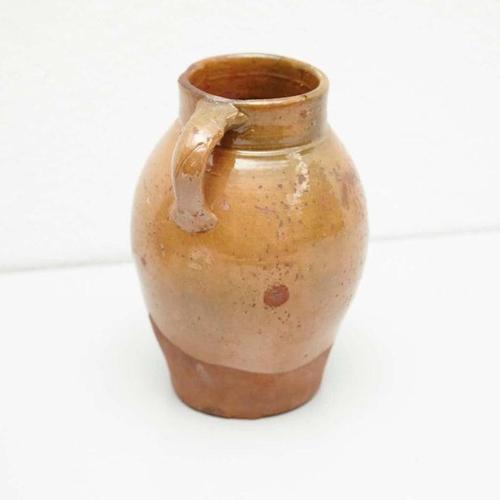 Early 20th Century Rustic Traditional Ceramic Vase For Sale - Image 6 of 9