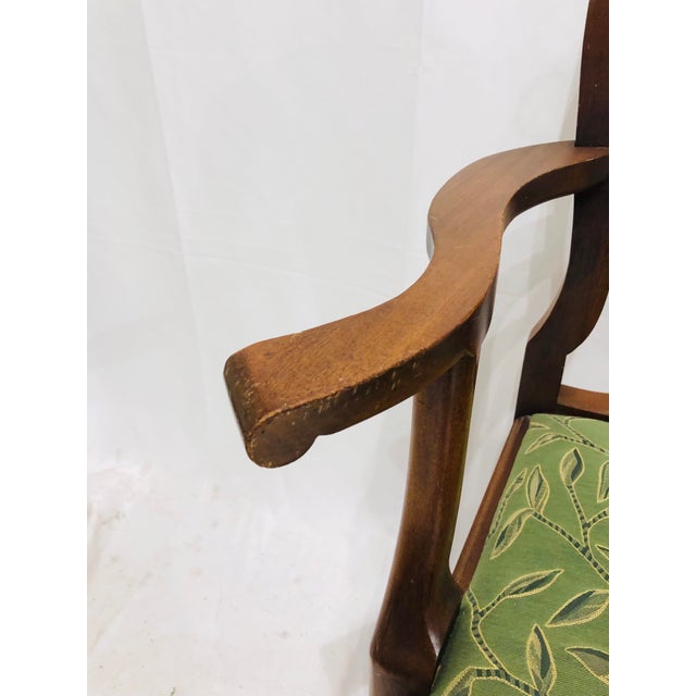 Antique Queen Anne Arm Chair Chairish