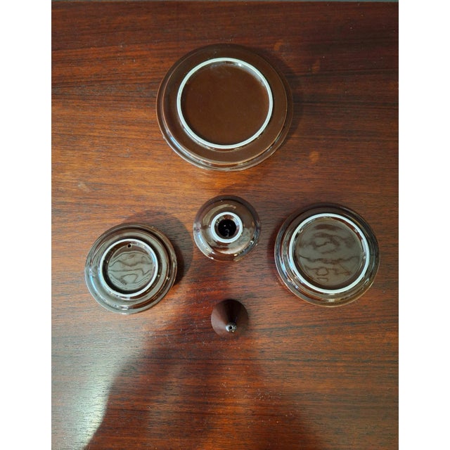 Ceramic Cono Model Stacking Tableware Set by Ambrogio Pozzi for Pierre Cardin, Italy, 1960s For Sale - Image 7 of 12