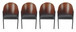 Vintage Costes Dining Chairs by Philippe Starck for Driade, 1980s, Set of 4
