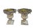 Gold Stone Planter Vases with Decorative Faces, 1950s For Sale - Image 8 of 13