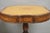 Vintage English Regency Leather Top Mahogany Drum End Table W/ 4 Drawers - Pair For Sale - Image 17 of 18