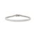 Gender: Ladies Metal Type: 18K White Gold Length: 7.25 inches Width: 3.20 mm Weight: 10.34 grams Ladies 18K white gold,...