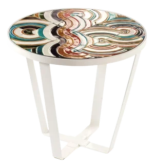Round Caldas Coffee Table by Mambo Unlimited Ideas