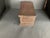 Signed Vintage Miniature Primitive Blanket Chest For Sale - Image 4 of 11
