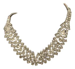 Gorgeous Vintage Kramer Rhinestone Necklace