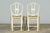 Set of 8 Late 19th Century Gustavian Style Chairs in Olive Green Floral Fabric For Sale - Image 18 of 18