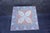 Spanish Revival meets Egyptian Revival tile-top table, likely 1930s. The ceramic tile features a bold, symmetrical design...