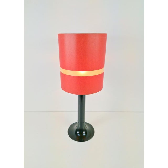 Mid-Century Space Age Metal Tulip Table Lamp, 1960s For Sale - Image 4 of 9