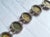 Late 20th Century Vintage Sterling Silver Bracelet Believed to Be Native American With Arizona Green Kingman Turquoise For Sale - Image 5 of 8