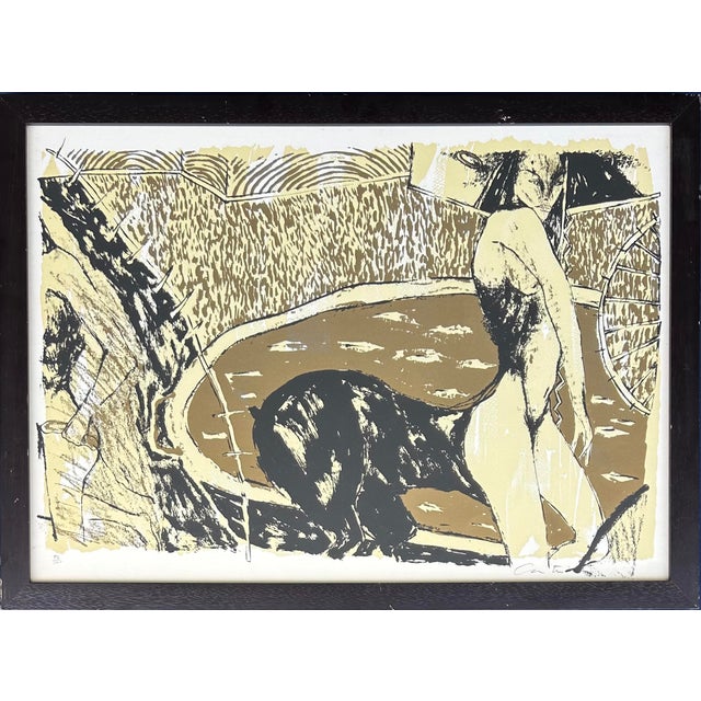 Late 20th Century Humberto Castro Lithograph #92 From an Edition of 100, Framed and Signed, 4 of 5 For Sale - Image 9 of 10