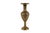 1960s Vintage Mid-Century Indian Nakkashi Etched Brass Vase 18" For Sale - Image 5 of 12