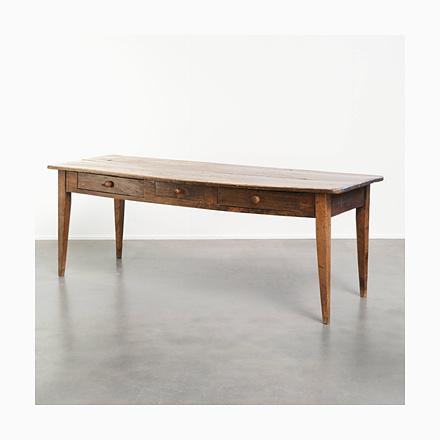 Rustic French Farmhouse Dining Table For Sale - Image 15 of 15