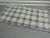 Vintage Off-White and Blue Asian Silk Plaid Fabric For Sale - Image 4 of 6