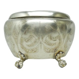 Art Nouveau Austro-Hungarian Sugar Bowl, 1890s For Sale