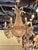 Early 20th Century Pair of Italian Beaded Crystal Basket Chandeliers For Sale - Image 5 of 8