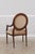 Textile Pair of Cr Laine French Louis XVI Open Arm Chairs For Sale - Image 7 of 16