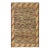 Contemporary Gabbeh Trista Blue/Beige Wool Rug - 3'4'' X 4'8'' For Sale
