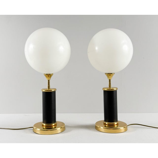 Vintage Table Lamps by Josef Busche, 1980s, Set of 2 For Sale - Image 4 of 13