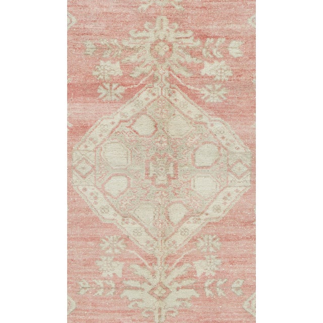 Vintage Circa 1940 Turkish Oushak Rug 4ft 1in X 7ft 7in For Sale - Image 4 of 7
