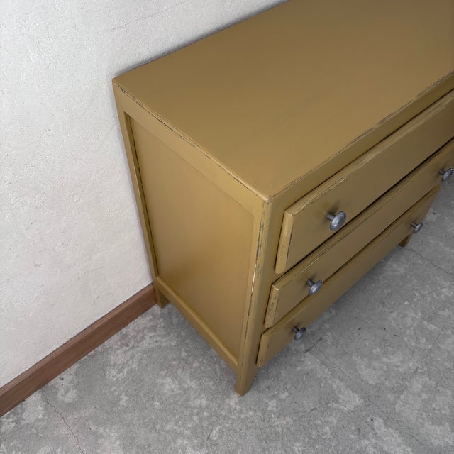 Small Patinated Chest of Drawers, in Very Good conditions. Designed 1960 to 1969