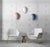 Add a unique sense of individuality into your space with this stylish ceramic white balloon wall sculpture. Handcrafted...