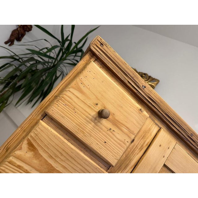 Rustic Biedermeier Bread Cabinet For Sale - Image 17 of 18