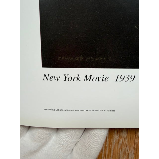 Edward Hopper (1882-1967), New York Movie, 1939, SA100 copyright AKG, London\., Printed in Great Britain