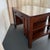 1920s Stickley Brothers Style Arts & Crafts Double-Sided Desk With Bookshelves For Sale - Image 5 of 9
