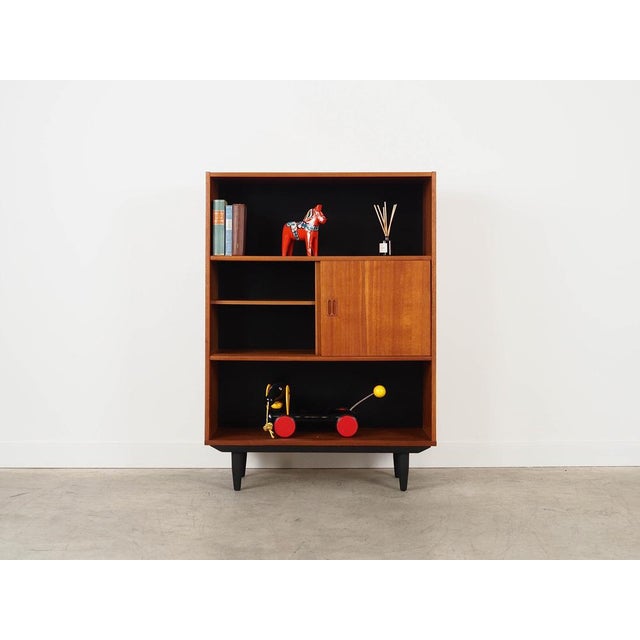 Danish Teak Bookcase, Denmark, 1970s For Sale - Image 3 of 12