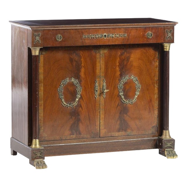 Small 19th Century Empire Sideboard For Sale