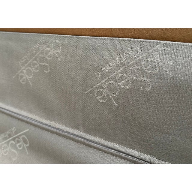 Brown DS2011 Sofa in Leather from de Sede, Switzerland, 1980s For Sale - Image 8 of 9