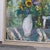 Sunflowers in White Vase, Oil on Canvas, 1940s For Sale - Image 4 of 14
