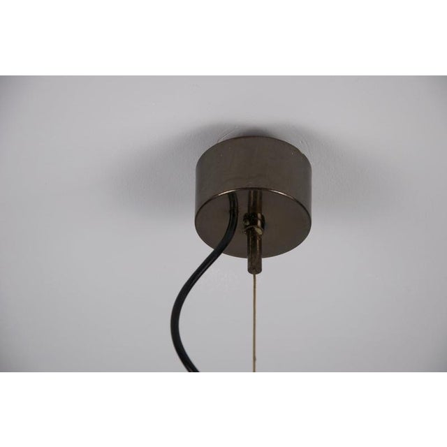 Ribbed Globe Pendant Lamp attributed to Ignazio Gardella, Italy, 1960s For Sale - Image 11 of 12